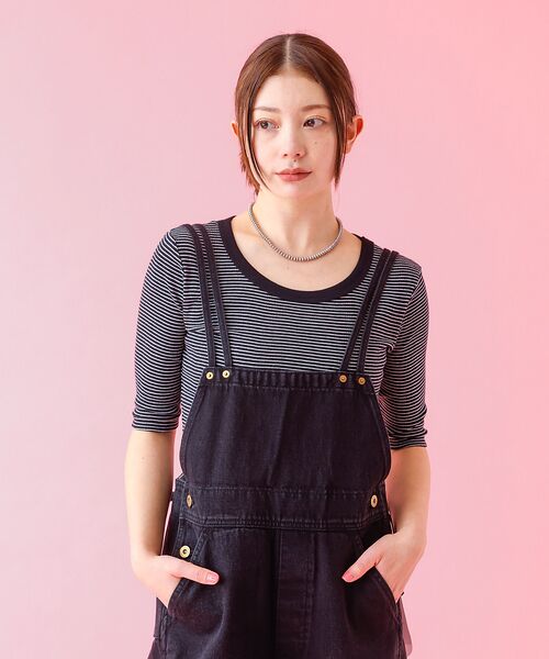 Rouge vif la cle / ルージュ・ヴィフ ラクレ Tシャツ | 【Robert P Miller | ロバート・ピー・ミラー】パネルリブTシャツ | 詳細25