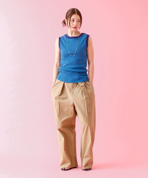 Rouge vif la cle / ルージュ・ヴィフ ラクレ キャミソール・チューブトップ | 【JOHNBULL/ジョンブル】クールタッチ ランダムテレコ タンクトップ / | 詳細7