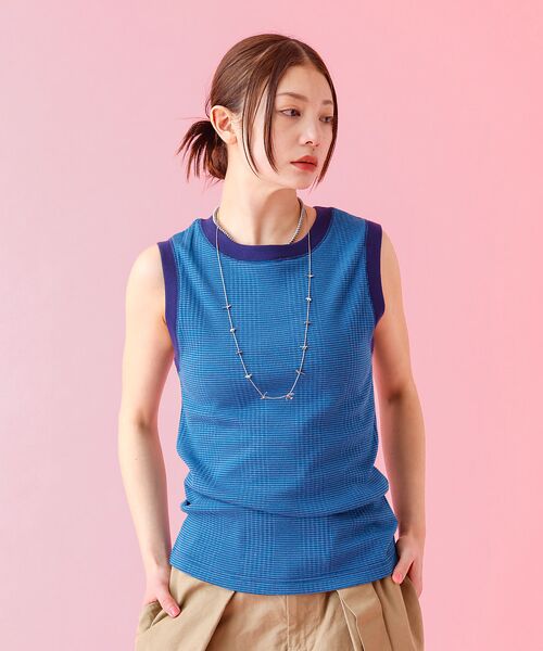 Rouge vif la cle / ルージュ・ヴィフ ラクレ キャミソール・チューブトップ | 【JOHNBULL/ジョンブル】クールタッチ ランダムテレコ タンクトップ / | 詳細18