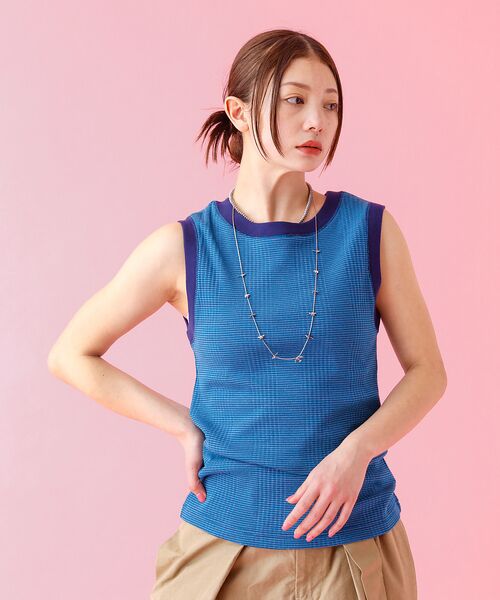 Rouge vif la cle / ルージュ・ヴィフ ラクレ キャミソール・チューブトップ | 【JOHNBULL/ジョンブル】クールタッチ ランダムテレコ タンクトップ / | 詳細10