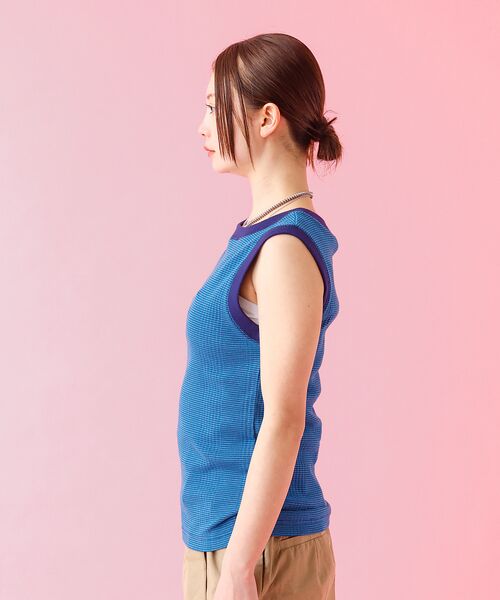 Rouge vif la cle / ルージュ・ヴィフ ラクレ キャミソール・チューブトップ | 【JOHNBULL/ジョンブル】クールタッチ ランダムテレコ タンクトップ / | 詳細13