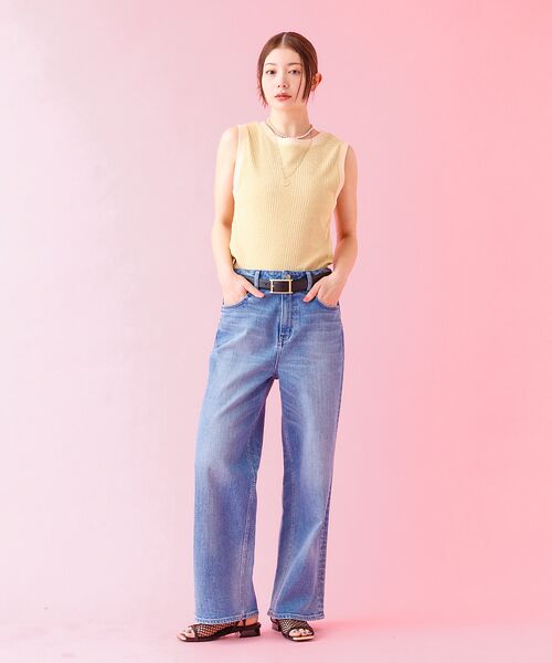 Rouge vif la cle / ルージュ・ヴィフ ラクレ キャミソール・チューブトップ | 【JOHNBULL/ジョンブル】クールタッチ ランダムテレコ タンクトップ / | 詳細20