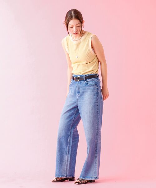 Rouge vif la cle / ルージュ・ヴィフ ラクレ キャミソール・チューブトップ | 【JOHNBULL/ジョンブル】クールタッチ ランダムテレコ タンクトップ / | 詳細24