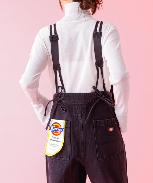 Rouge vif la cle / ルージュ・ヴィフ ラクレ サロペット・オールインワン | 【DICKIES/ディッキーズ】：デニムダブルサロペット/デニム【WEB限定】 | 詳細2