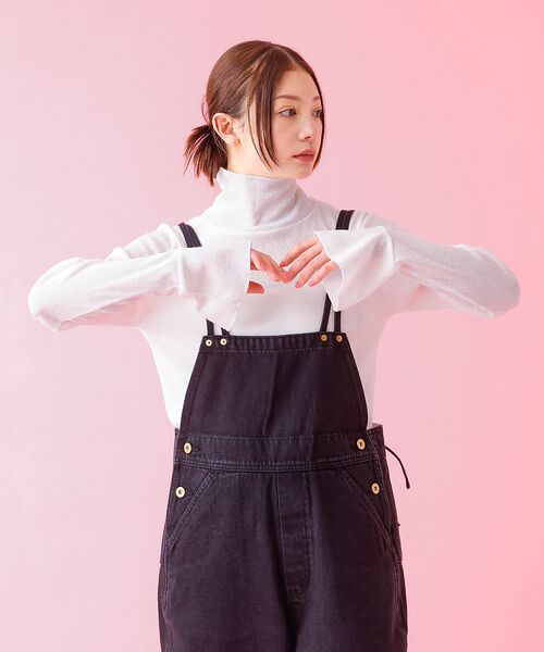 Rouge vif la cle / ルージュ・ヴィフ ラクレ サロペット・オールインワン | 【DICKIES/ディッキーズ】：デニムダブルサロペット/デニム【WEB限定】 | 詳細5