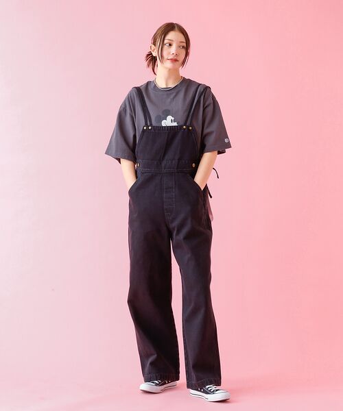 Rouge vif la cle / ルージュ・ヴィフ ラクレ サロペット・オールインワン | 【DICKIES/ディッキーズ】：デニムダブルサロペット/デニム【WEB限定】 | 詳細8