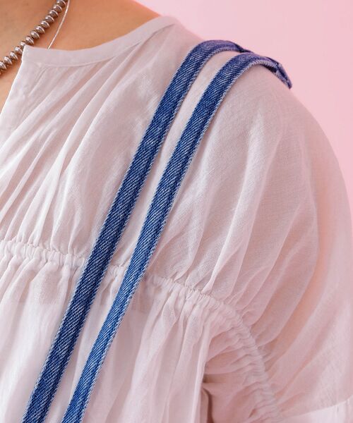 Rouge vif la cle / ルージュ・ヴィフ ラクレ サロペット・オールインワン | 【DICKIES/ディッキーズ】：デニムダブルサロペット/デニム【WEB限定】 | 詳細25