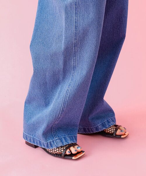 Rouge vif la cle / ルージュ・ヴィフ ラクレ サロペット・オールインワン | 【DICKIES/ディッキーズ】：デニムダブルサロペット/デニム【WEB限定】 | 詳細28