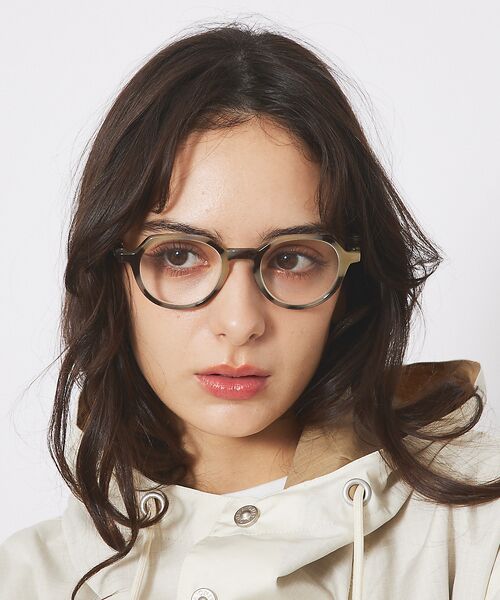Rouge vif la cle/ルージュ・ヴィフ ラクレ 【LE FOON / ルフォーン】老眼鏡/リーティンググラス/ヘキサゴン/迷彩/ ブラウン 25 Rouge vif la cle/ルージュ・ヴィフ ラクレ 【LE FOON / ルフォーン】老眼鏡/リーティンググラス/ヘキサゴン/迷彩/ ブラウン 25