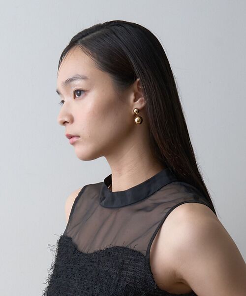 Rouge vif la cle / ルージュ・ヴィフ ラクレ ピアス・イヤリング | 【LUV AJ/ラヴエージェイ】DOUBLE BALL EARRINGS ピアス | 詳細5