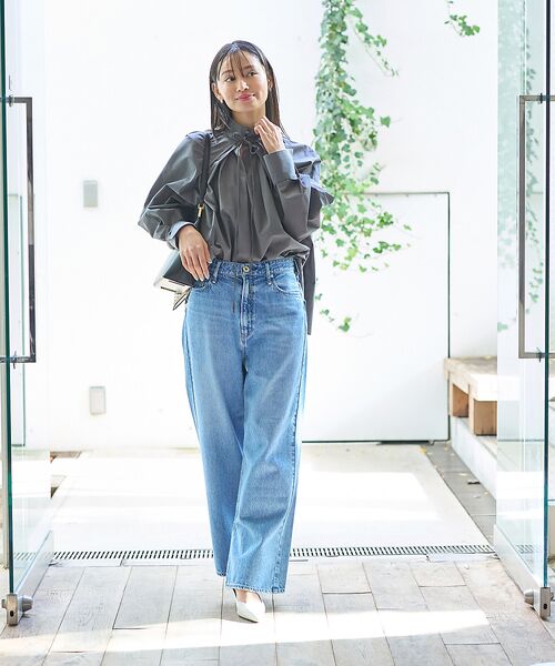 Rouge vif la cle / ルージュ・ヴィフ ラクレ シャツ・ブラウス | ハイネックリボンブラウス2 | 詳細7