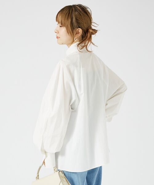 Rouge vif la cle / ルージュ・ヴィフ ラクレ シャツ・ブラウス | ハイネックリボンブラウス2 | 詳細11