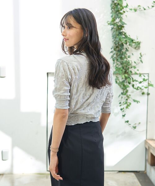 Rouge vif la cle / ルージュ・ヴィフ ラクレ ニット・セーター | キャッチワッシャーニットプルオーバー | 詳細5