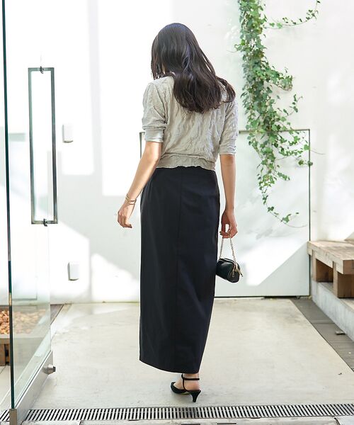 Rouge vif la cle / ルージュ・ヴィフ ラクレ ニット・セーター | キャッチワッシャーニットプルオーバー | 詳細7