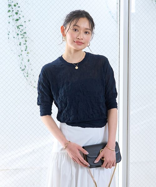 Rouge vif la cle / ルージュ・ヴィフ ラクレ ニット・セーター | キャッチワッシャーニットプルオーバー | 詳細17