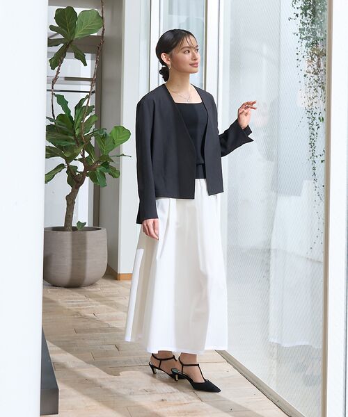 Rouge vif la cle / ルージュ・ヴィフ ラクレ ニット・セーター | スクエアネックリブタンクトップ | 詳細25