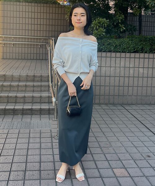 Rouge vif la cle / ルージュ・ヴィフ ラクレ カーディガン・ボレロ | オフショルダー2WAYカーディガン | 詳細4