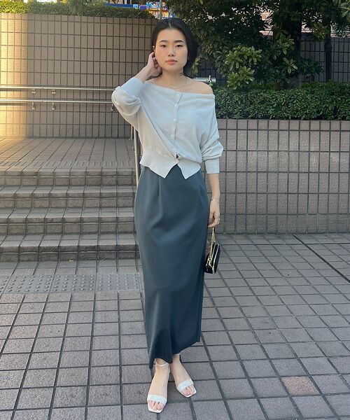 Rouge vif la cle / ルージュ・ヴィフ ラクレ カーディガン・ボレロ | オフショルダー2WAYカーディガン | 詳細5