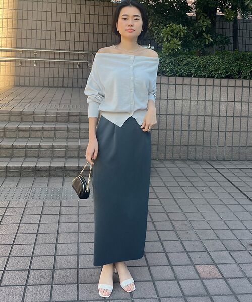 Rouge vif la cle / ルージュ・ヴィフ ラクレ カーディガン・ボレロ | オフショルダー2WAYカーディガン | 詳細6