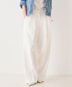 Rouge vif la cle / ルージュ・ヴィフ ラクレ パンツ | ストレッチツータックワイドパンツ