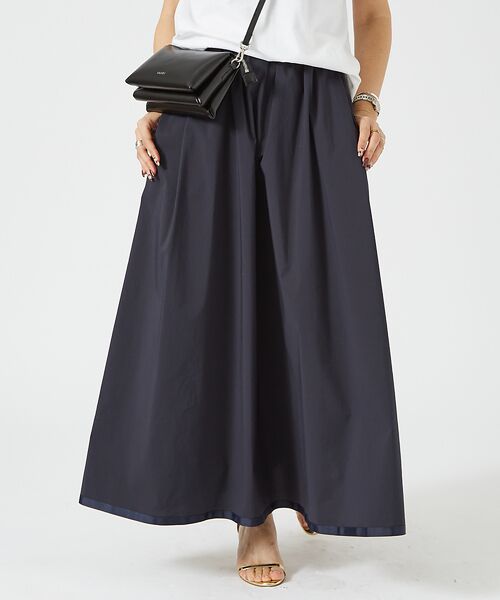 Rouge vif la cle / ルージュ・ヴィフ ラクレ ロング・マキシ丈スカート | イージーウエストギャザースカート | 詳細7