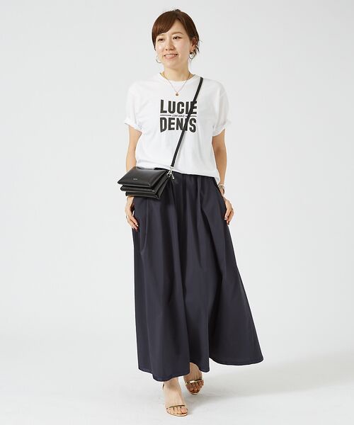 Rouge vif la cle / ルージュ・ヴィフ ラクレ ロング・マキシ丈スカート | イージーウエストギャザースカート | 詳細10