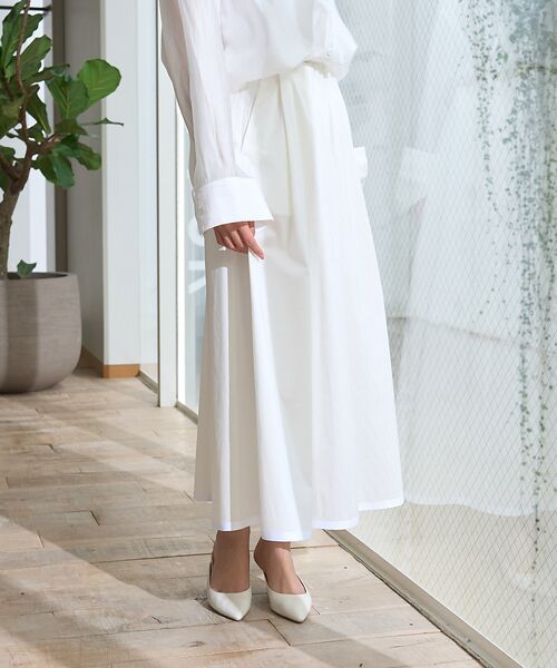 Rouge vif la cle / ルージュ・ヴィフ ラクレ ロング・マキシ丈スカート | イージーウエストギャザースカート | 詳細20