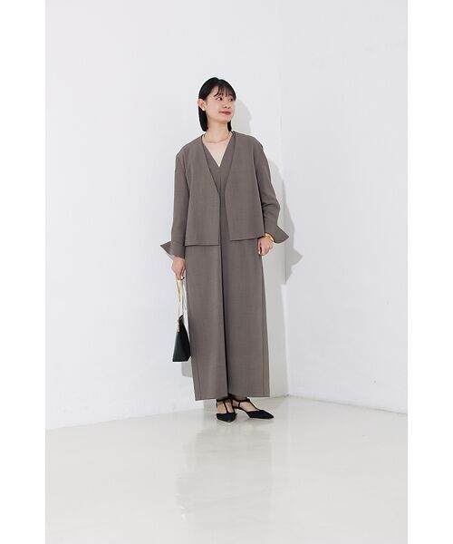 Rouge vif la cle / ルージュ・ヴィフ ラクレ ワンピース | 【セットアップ対応】タックリラックスワンピース | 詳細12