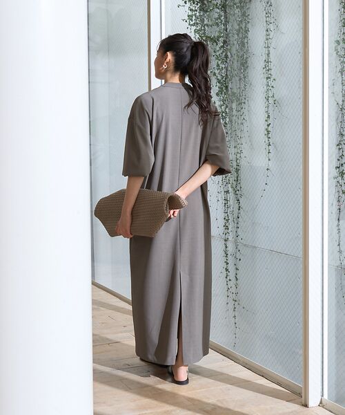 Rouge vif la cle / ルージュ・ヴィフ ラクレ ワンピース | 【セットアップ対応】タックリラックスワンピース | 詳細9