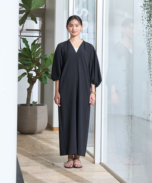 Rouge vif la cle / ルージュ・ヴィフ ラクレ ワンピース | 【セットアップ対応】タックリラックスワンピース | 詳細23