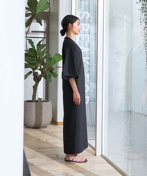 Rouge vif la cle / ルージュ・ヴィフ ラクレ ワンピース | 【セットアップ対応】タックリラックスワンピース | 詳細24