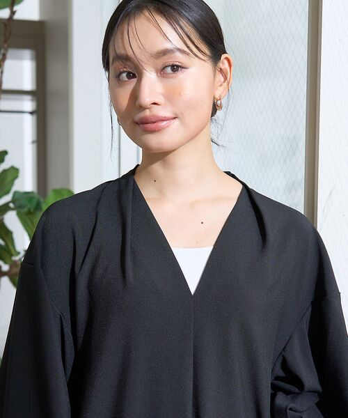 Rouge vif la cle / ルージュ・ヴィフ ラクレ ワンピース | 【セットアップ対応】タックリラックスワンピース | 詳細26