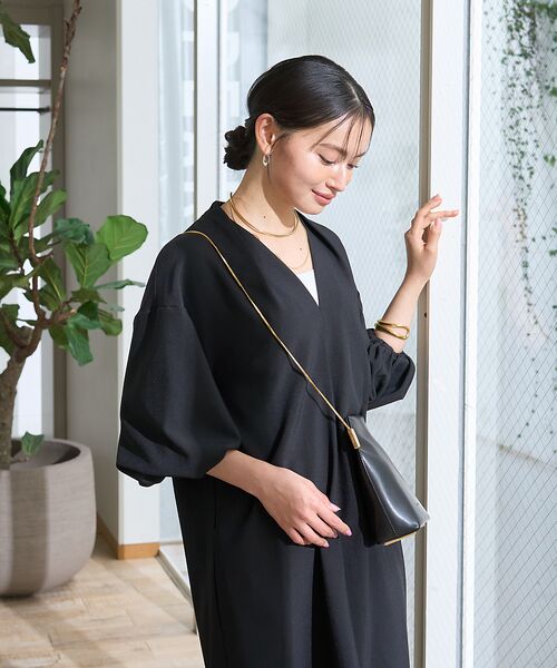 Rouge vif la cle / ルージュ・ヴィフ ラクレ ワンピース | 【セットアップ対応】タックリラックスワンピース | 詳細16