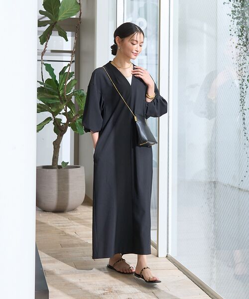 Rouge vif la cle / ルージュ・ヴィフ ラクレ ワンピース | 【セットアップ対応】タックリラックスワンピース | 詳細21