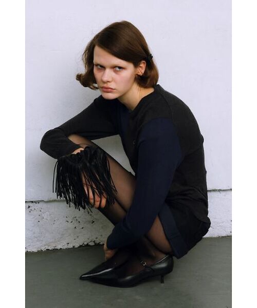 Rouge vif la cle / ルージュ・ヴィフ ラクレ ヘアアクセサリー | 【heyep／ヘイップ】フェイクレザーフリンジシュシュ | 詳細2