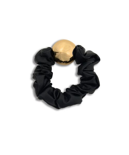 Rouge vif la cle / ルージュ・ヴィフ ラクレ ヘアアクセサリー | 【heyep／ヘイップ】メタルボールレザースタイルシュシュ | 詳細1