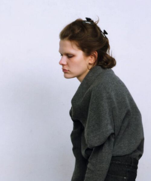 Rouge vif la cle / ルージュ・ヴィフ ラクレ ヘアアクセサリー | 【heyep／ヘイップ】ロゴラインストーンスクエアヘアクリップ | 詳細3