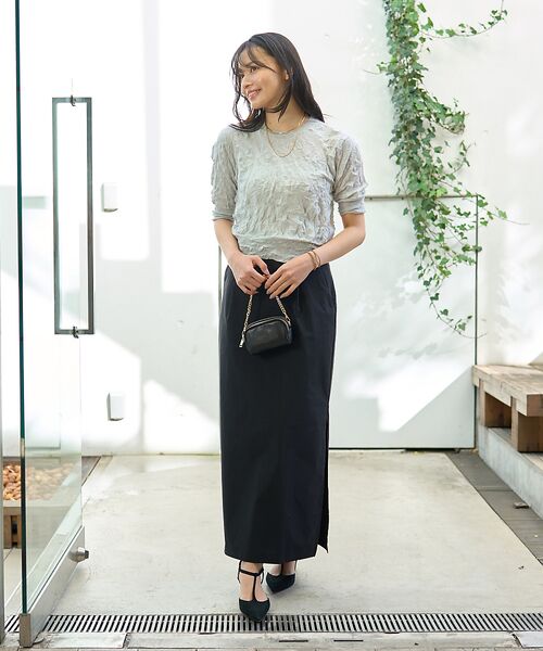 Rouge vif la cle / ルージュ・ヴィフ ラクレ ショルダーバッグ | 【AULENTTI/オウレンティ】チェーン付マイクロポーチバッグ | 詳細13