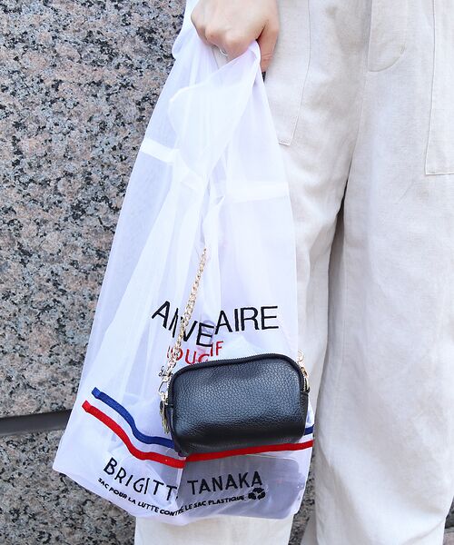 Rouge vif la cle / ルージュ・ヴィフ ラクレ ショルダーバッグ | 【AULENTTI/オウレンティ】チェーン付マイクロポーチバッグ | 詳細3