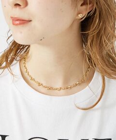 Rouge vif la cle / ルージュ・ヴィフ ラクレ ネックレス・ペンダント・チョーカー | 【PILGRIM/ピルグリム】チェーンネックレス