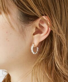 Rouge vif la cle / ルージュ・ヴィフ ラクレ ピアス・イヤリング | 【PILGRIM/ピルグリム】フープピアス