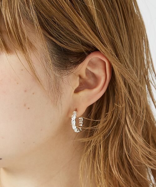 Rouge vif la cle / ルージュ・ヴィフ ラクレ ピアス・イヤリング | 【PILGRIM/ピルグリム】フープピアス | 詳細3