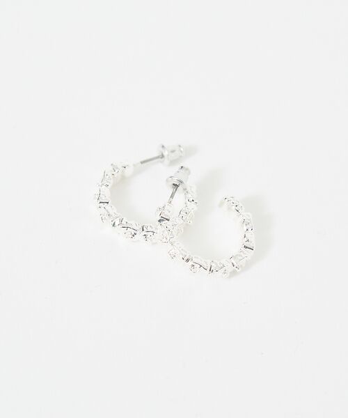 Rouge vif la cle / ルージュ・ヴィフ ラクレ ピアス・イヤリング | 【PILGRIM/ピルグリム】フープピアス | 詳細5