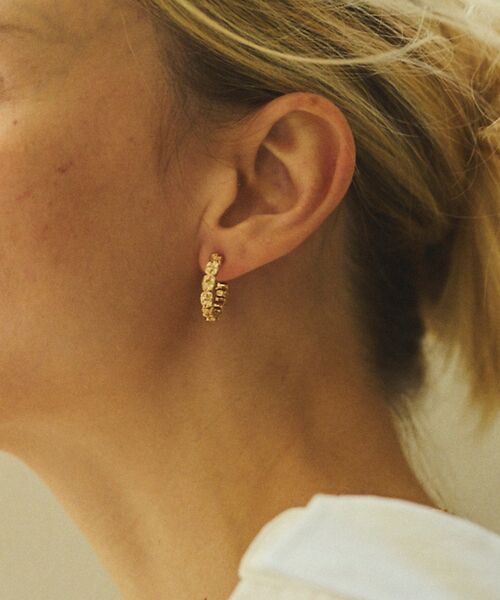 Rouge vif la cle / ルージュ・ヴィフ ラクレ ピアス・イヤリング | 【PILGRIM/ピルグリム】フープピアス | 詳細6