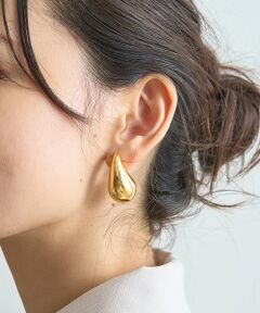 Rouge vif la cle / ルージュ・ヴィフ ラクレ ピアス・イヤリング | 【LUV AJ/ラヴエージェイ】GIA HOOPS ピアス