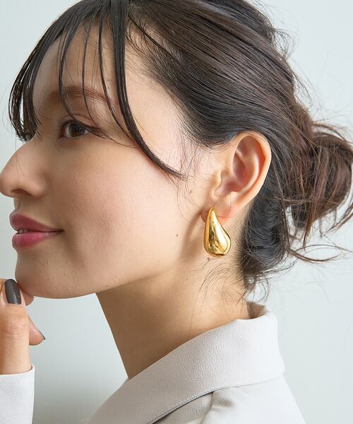 Rouge vif la cle / ルージュ・ヴィフ ラクレ ピアス・イヤリング | 【LUV AJ/ラヴエージェイ】GIA HOOPS ピアス | 詳細4