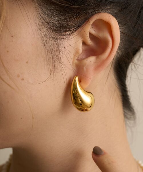 Rouge vif la cle / ルージュ・ヴィフ ラクレ ピアス・イヤリング | 【LUV AJ/ラヴエージェイ】GIA HOOPS ピアス | 詳細6