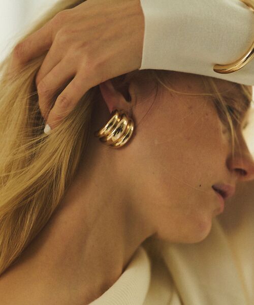 Rouge vif la cle / ルージュ・ヴィフ ラクレ ピアス・イヤリング | 【LILI CPASPE/リリクラスプ】CLIP EARIRINGS イヤリング | 詳細1