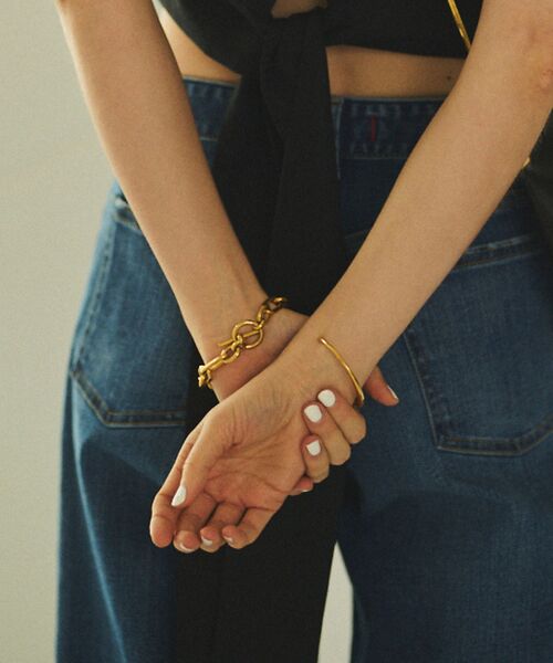 Rouge vif la cle / ルージュ・ヴィフ ラクレ ブレスレット・バングル | 【ADRAR/アドラル】ブレスレット Long＆Short Chain BL | 詳細1