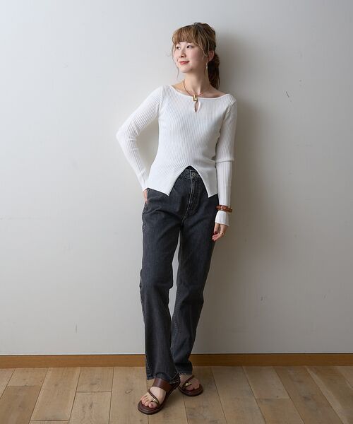 Rouge vif la cle / ルージュ・ヴィフ ラクレ ブレスレット・バングル | 【CXC/シーエックスシー】ゴールドオーバル レザーブレス | 詳細3